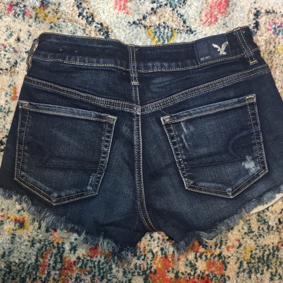 American Eagle Hi-Rise Festival denim shorts - Picture 4 of 6